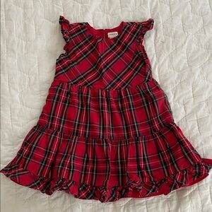 J. Crew Crew Cuts - Red Plaid Kids Dress